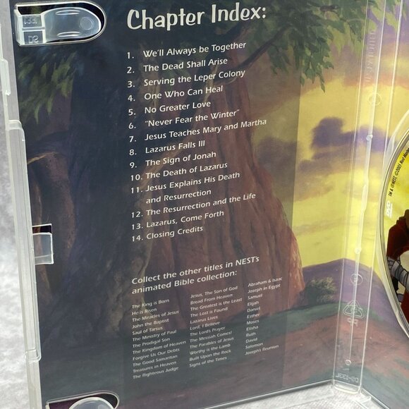 The Animated Stories From The New Testament "Lazarus Lives" DVD 2005 - Picture 3 of 5